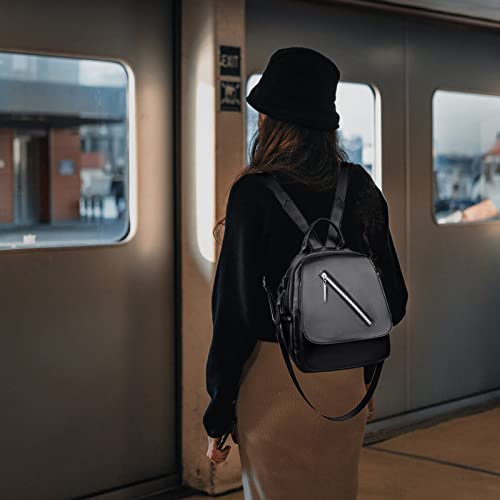 Neforba Small Backpack Purse For Women, Cute Little Black Fashion Convertible Casual Leather Daypack, Ladies Travel Bag Shoulder Handbag And Satchel Handbags For Everyday 64 #TOP2