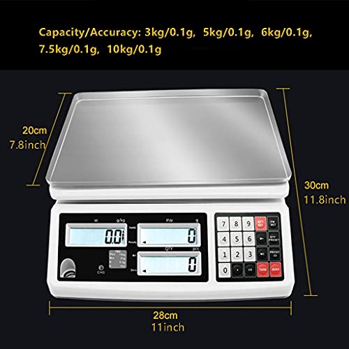 Báscula digital para joyería 3kg precisión 0.1g miniatura 5