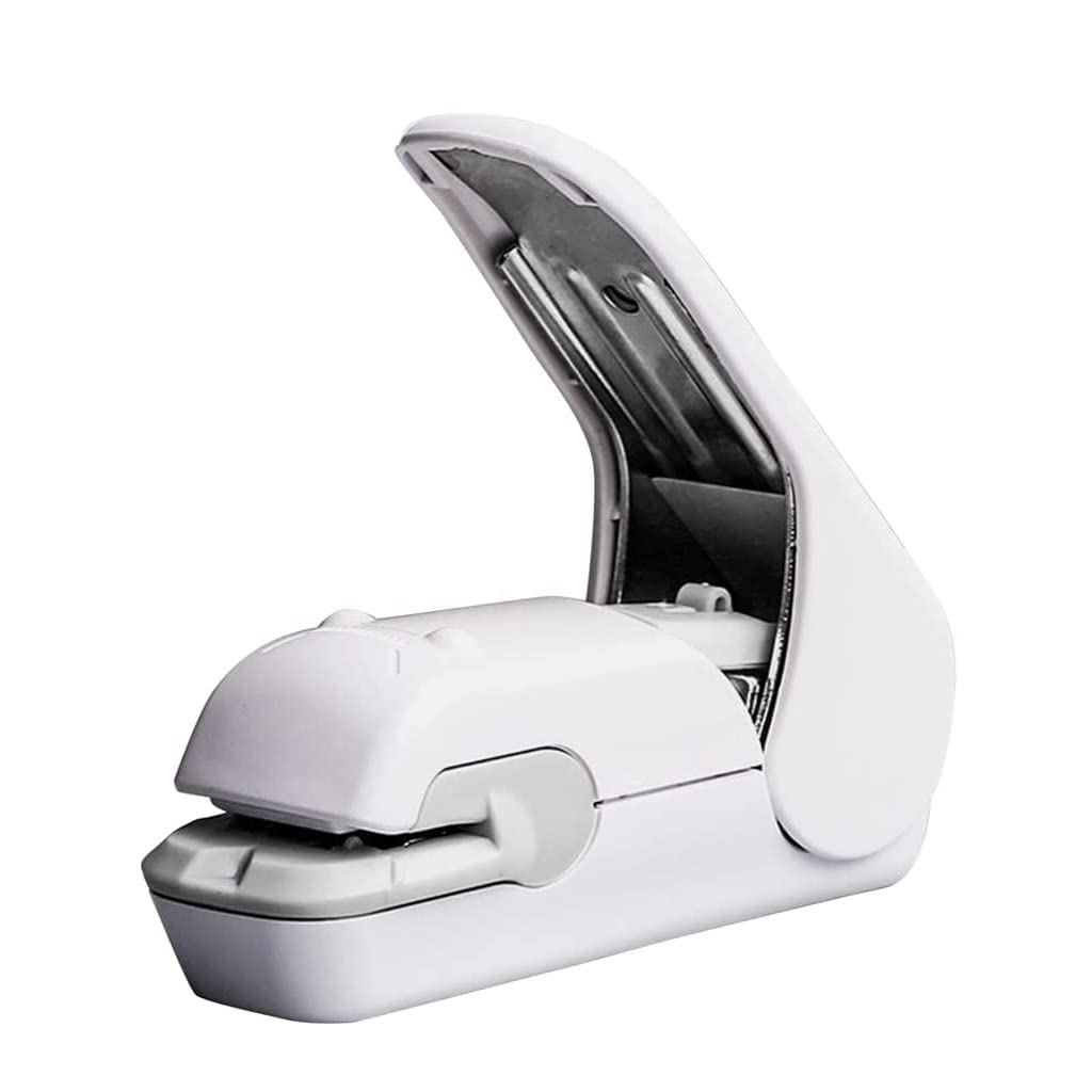 fhda Cucitrici da scrivania Portatili Senza Chiodi Mini cucitrice Senza ago per Risparmiare Lavoro Forniture per Ufficio per Studenti di Cartoni Animati creativi