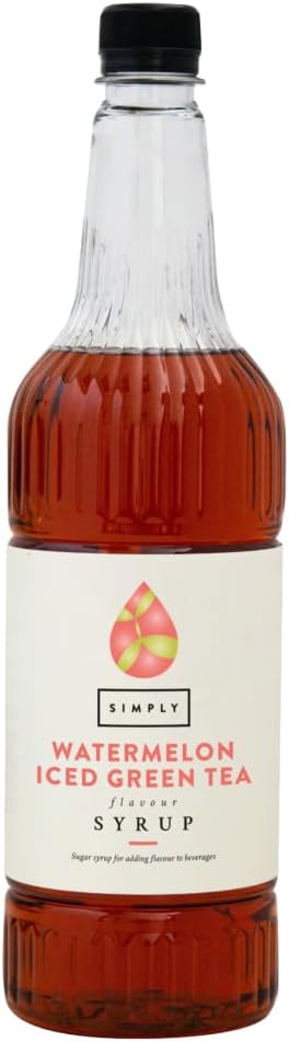 Simply Watermelon Iced Green Tea Syrup 1 Litre