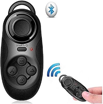 Bluetooth Universal Remote Control, Gamepad, Multi-functional Remote Control, Remote Control for Camera and Volume Control, Portable Remote Control, Smartphone Remote Control, Small Camera Remote