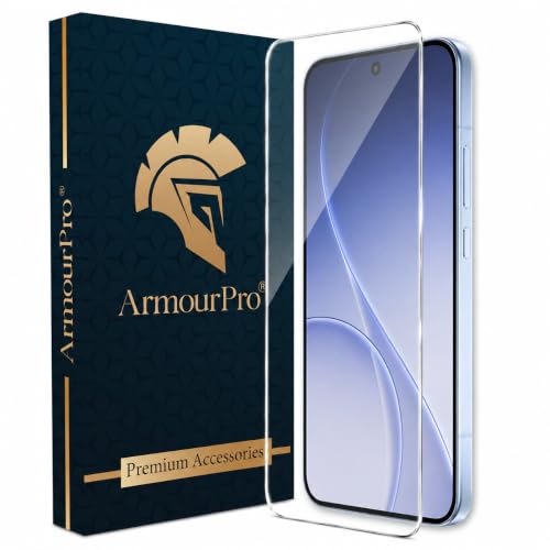 Image of ArmourPro 3D Borderless Tempered Glass for Oppo Reno 15C and Oppo Reno 15, HD Clear Curved Edge to Edge Screen Protector, 9H Hardness, Oleophobic Coating, Case Friendly | Pack of 1