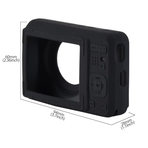 Funda de silicona para cámara Kodak PIXPRO FZ55 negra miniatura 6