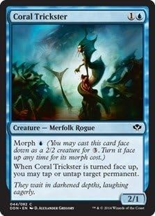 Magic The Gathering - Coral Trickster - Duel Decks: Speed vs Cunning