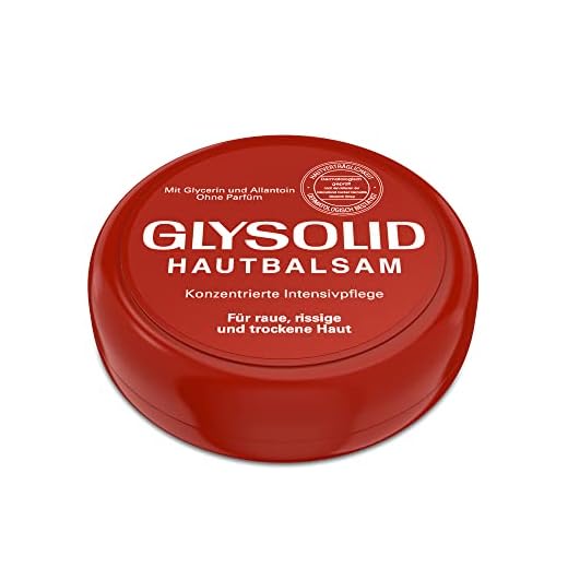 Glysolid Hautbalsam (100ml) - konzentrierte Intensivpflege für raue, rissige und trockene Haut mit Glycerin, & Allantoin - parfümfrei und bestens für Personen mit Neigung zu Allergien geeignet