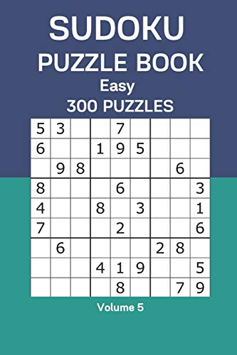 Sudoku Puzzle Book Easy: 300 Puzzles Volume 5 B08DBNH63K Book Cover