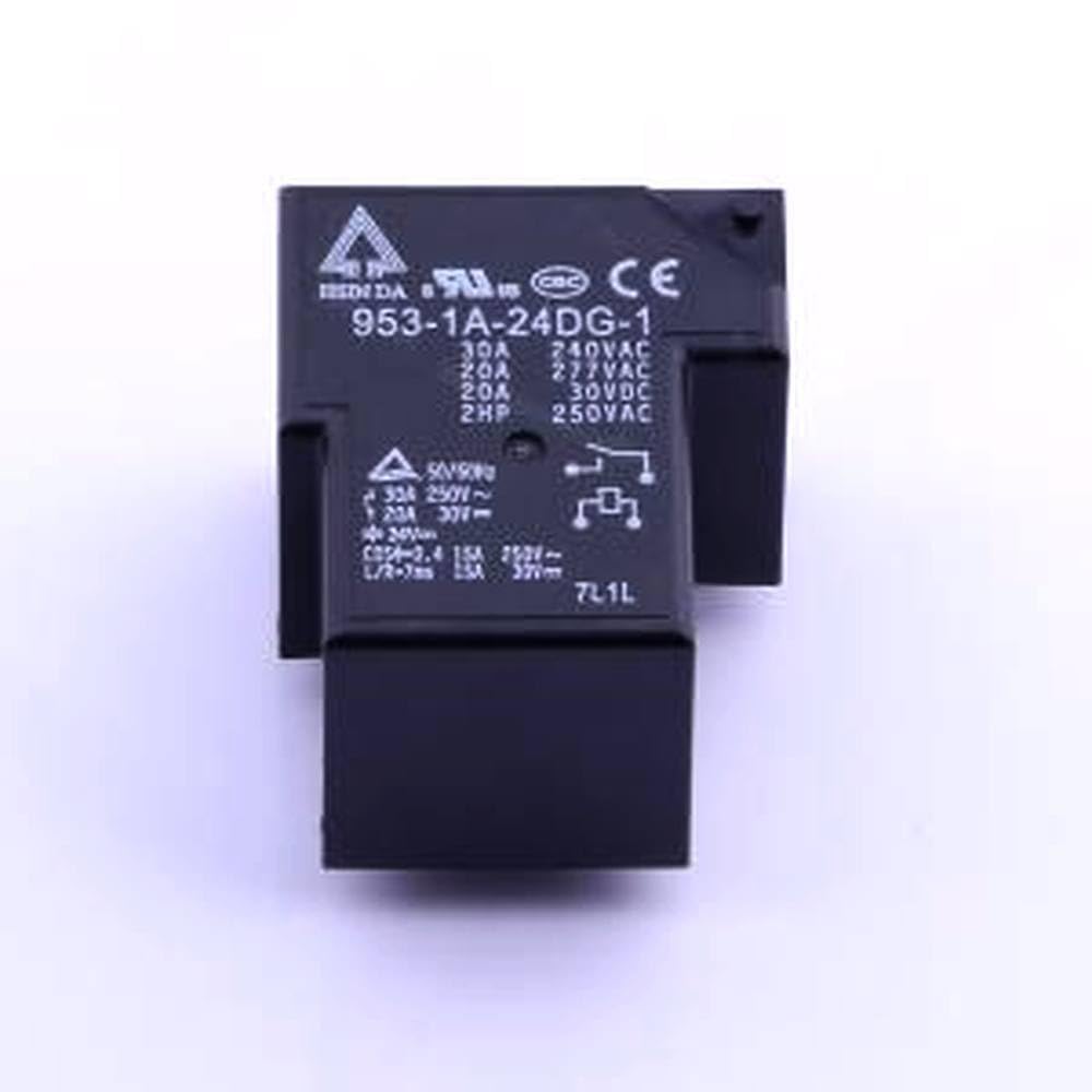 1 Pcs Power Relay 953-1A-24DG-1 Dip,27.4x31.8mm 953-1A-24DG-1