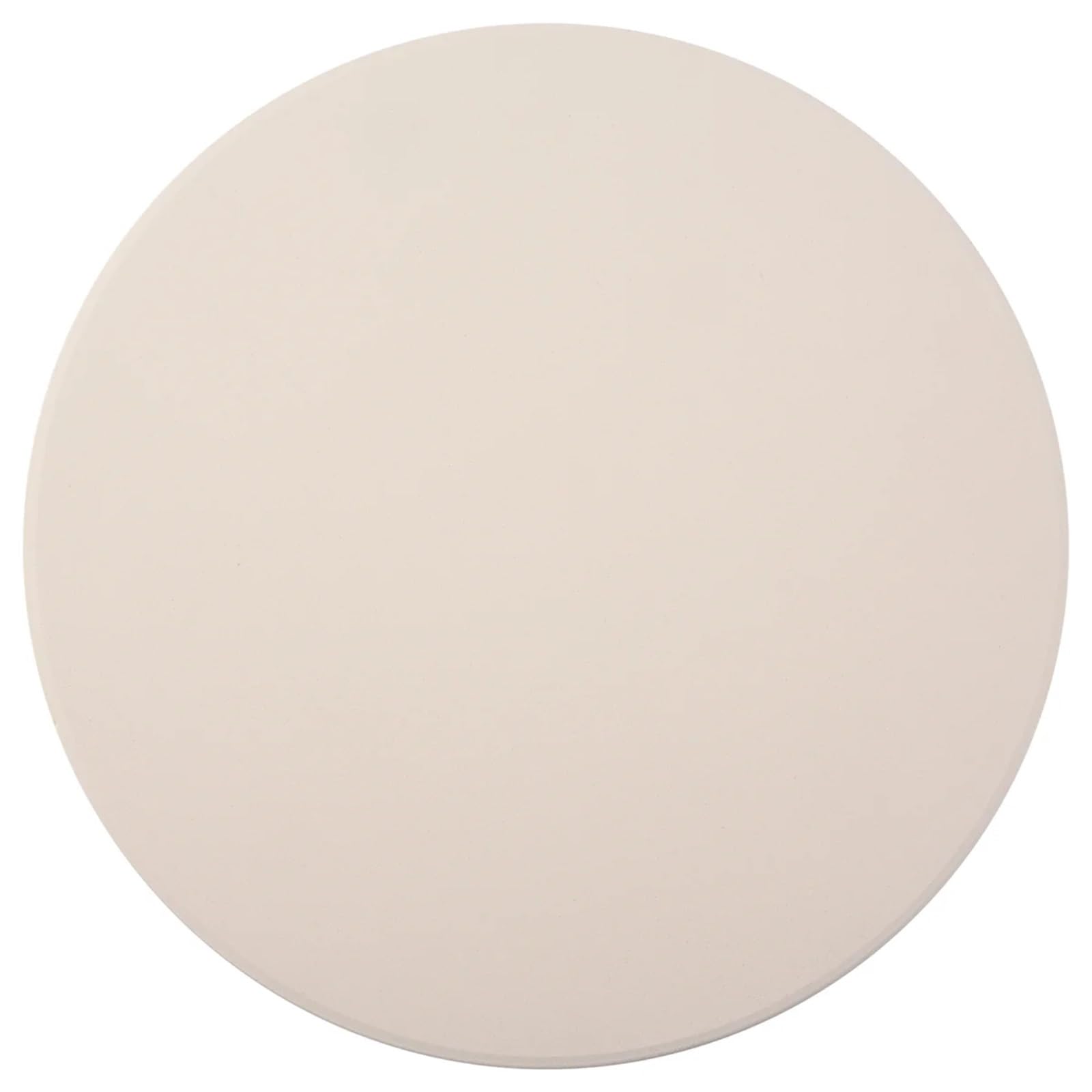 Pizzastein Pizzastein for Backen – Cordierit-Pizzasteinplatte for Grill, Ofen, Kochen und Servieren von Pizzabrot, Käse, rund, 30,5 cm