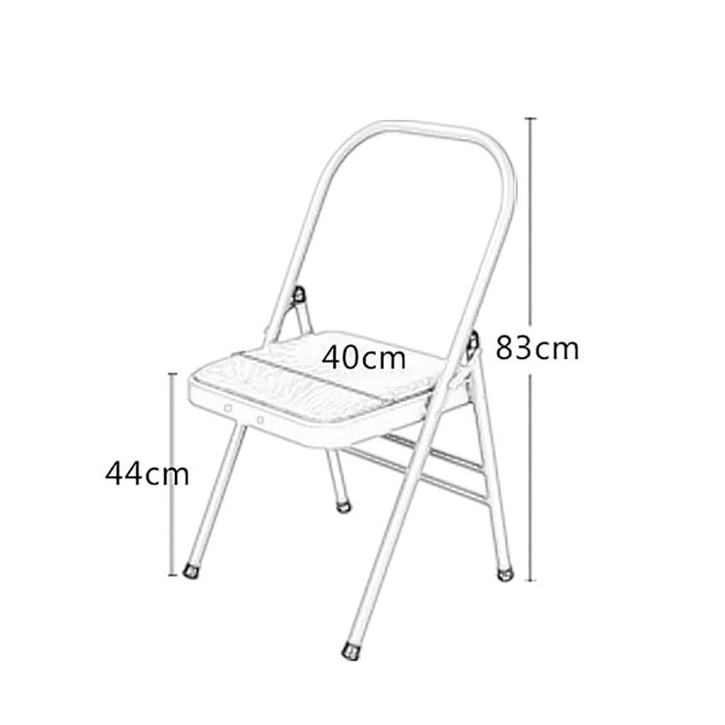Chaise De Yoga Multifonctionnelle Pliable - Banc Genoux Avec Support Taille Pour Flexibilité