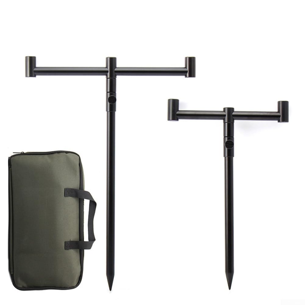 ZYWUOY Karpfenangeln Buzz Bar Set, Direction Tackle mit Tackle Bag Bank Sticks mit 2/3 Rutenauflage Kopf