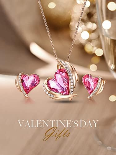 Pink Angel 18K Rose Gold Jewelry Set 
