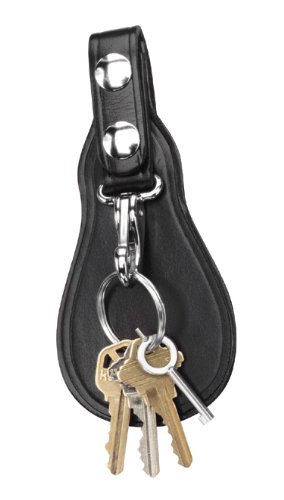 Gould & Goodrich B72 Key Strap with Flap, Black