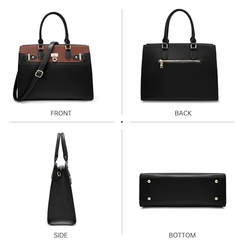 Bolso Satchel Grande para Mujer GEMIU de Cuero miniatura 7