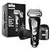 Produktbild Braun Series 9 Pro 9460cc Electric Razor, Waterproof Foil Shaver for Men, Wet & Dry Shave, With ProLift Beard Trimmer for Grooming, 5-in-1 Cleaning & Charging SmartCare Center Included, Atelier Black