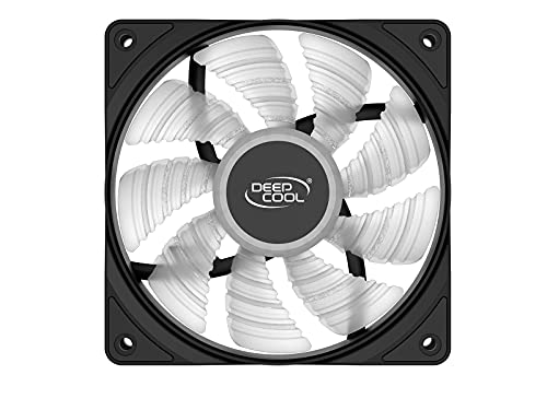 Fan Gamer DEEPCOOL RF120B LED Single Color Branco DP-FLED-RF120-WH