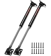 PAMAGOO 15 inch 67 Lbs(298N) Gas Struts for Heavy Lid, Dual-Sided T-Brace Bend Resistant Support,...