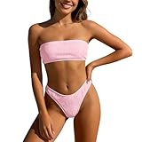 Generisch Costume da bagno in due pezzi, bikini, abbigliamento da spiaggia, costume da bagno imbottito, PK1, M