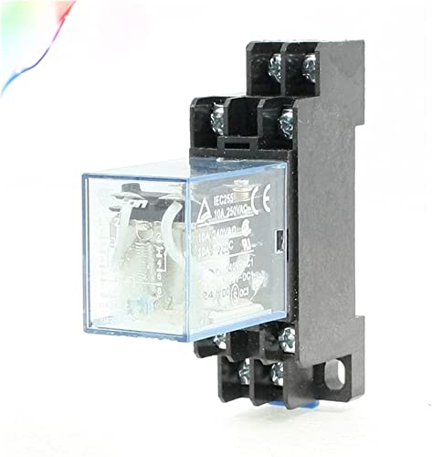 Relé My2J HH52P DC 24V soluciona fallos de conmutación en cuadros eléctricos de 8 pines 10A 2