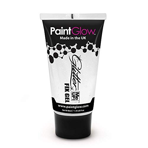 Glitter Fix Glue - 50ml Vegan Face and Body glitter glue for body glitter, face glitter, bio degradable glitter