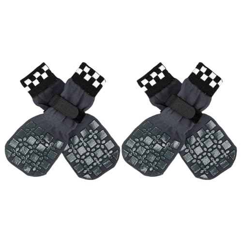 PUMYPOREITY 2 Paires Chaussette Chat Anti Grattage, Chaussette Chat Blessé Protection Plaie Anti Griffure Protection Pattes(Gris, 2XS) – vue 8