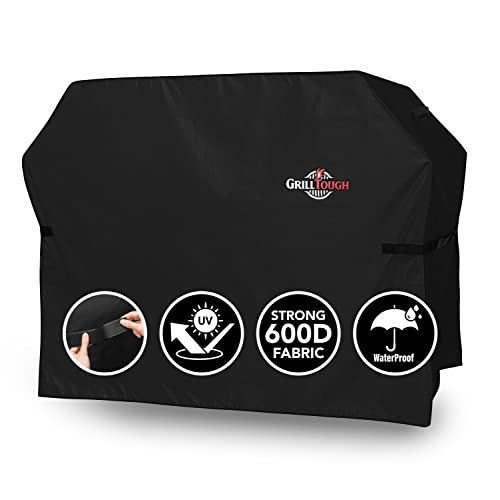 GrillTough 72" Heavy Duty Waterproof BBQ Grill Cover