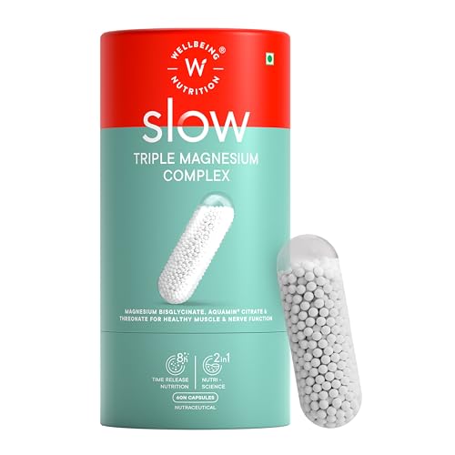 Wellbeing Nutrition Triple Magnesium Complex 1000 mg Chelated Mag...