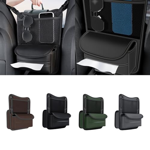 Qsvbeeqj Stylish& Practical Car Purse/Book/Phone Holder Car Storage Bag Car Handbag Holder Organize Your Vehicle