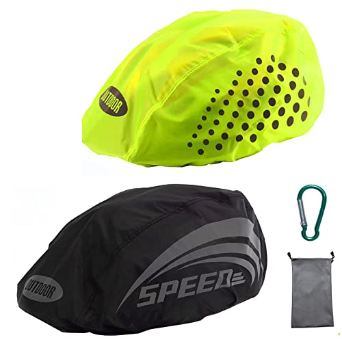 LandJoy Helmüberzug Fahrradhelm Regenschutz Fahrrad Helm Cover Regen mit...