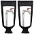 TWOWYHI 2 Pack Outdoor Faucet Cover for Winter,47" Lx21 W Large Hose Cover Socks Outside Garden Faucet Antifreeze for Freeze Protection Insulated Long Water Spigot Cover