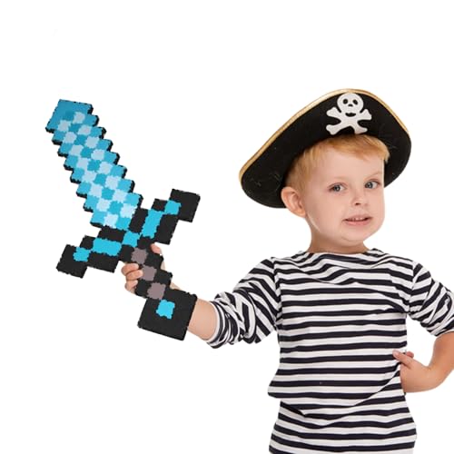 SCBOY 2 Stück 45cm Spiel Schwert und Spitzhacke für Kinder Perfect for Role Play Verkleiden Halloween Karneval und als Geschenk SCBOY 2 Stück 45cm Spiel Schwert und Spitzhacke für Kinder Perfect for Role Play Verkleiden Halloween Karneval und als Geschenk
