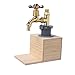 dispensador de madera de whisky con alcohol y licor Imagen de dispensador de madera de whisky con alcohol y licor