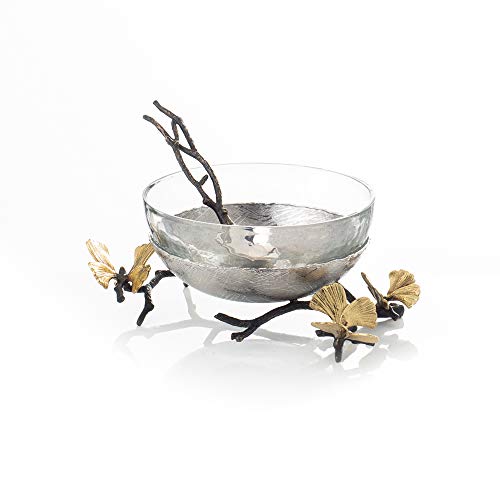 Michael Aram Butterfly Ginkgo Nut Dish With Spoon