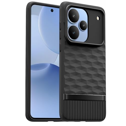 Image of Shockproof Case for Realme P4 Pro 5G | Full Camera Protection | TPU Flexible Back Cover for Realme P4 Pro 5G (Matte Black)