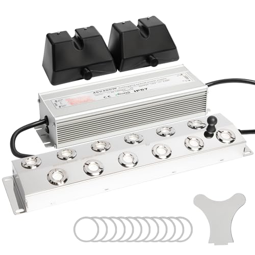 13 Best Wind Machine Fans for Halloween Props That Create Spooky Effects 15 Toriexon Upgrade Ultrasonic Fogger 12 Head, Ultrasonic Mist Maker w/Float,