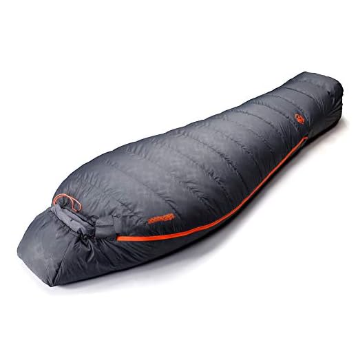 ZOOOBELIVES 10 Degree F Hydrophobic Down Sleeping Bag for Adults - Lightweight and Compact 4-Season Mummy Bag for Backpacking, Camping, Mountaineering and Other Outdoor Activities – Alplive D1500