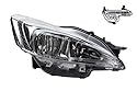Johns, Scheinwerfer Halogen passend für Peugeot 508 11/2010-08/2014 H7 H7 Re. + Nebel.