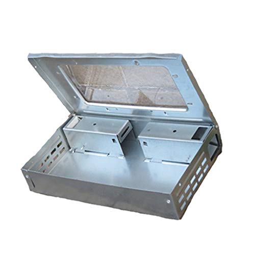 Hogar Trampa for Ratones Grande Trampa for Ratones Continua automática Captura Reutilizable Trampas mecánicas for Ratas Colector Asesino Ratones Jaula for roedores