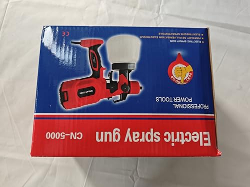 Sunowl Paint Sprayer, 800W HVLP Electric Spray Gun with 1400ML Container 4 Nozzles and 3 Patterns, Paint Sprayer for Walls and Ceilings, Home Interior and Exterior, Fence 8 Sunowl Paint Sprayer, 800W HVLP Electric Spray Gun with 1400ML Container 4 Nozzles and 3 Patterns, Paint Sprayer for Walls and Ceilings, Home Interior and Exterior, Fence - Image 8
