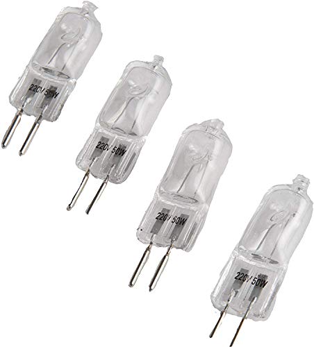 VRCT 50-Watts Halogen Mirchi Glass Bulbs, Pack of 4