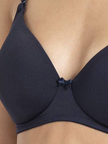Image of Jockey 1819 Women's Wirefree Padded Microfiber Nylon Elastane Stretch Full Coverage Multiway Styling T-Shirt Bra with Magic Under