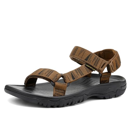Image of Men's Sports Hiking Sandals Original Classic Beach Water Shoes with Arch Support