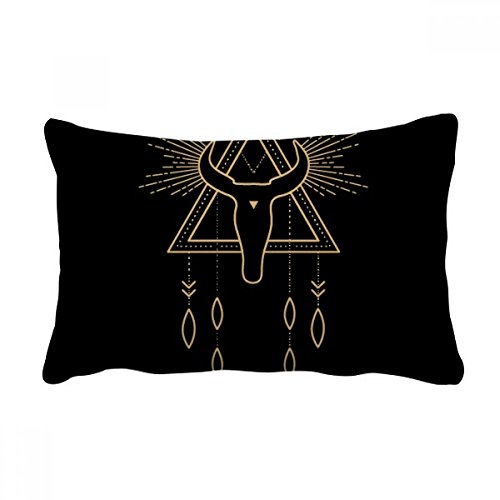 Coussin géométrie alien totem, le cadeau idéal pour décoration originale - 2