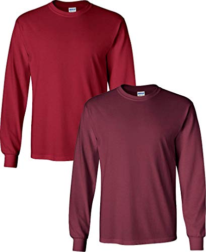 Image of Gildan Men's Ultra Cotton Long Sleeve T-shirt, Style G2400