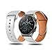 Produktbild Lederarmband Kompatibel mit Huawei Watch GT3/GT2/GT2 Pro 46mm Armband Leder 22mm Ersatzarmband Armbänder für Damen Herren Frauen für Huawei Watch GT3/GT2/GT2 Pro 46mm (Weiß)