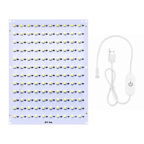 BambooSegD 1PCS CMYK LED Backlight Board Kit FAZ007 for Bambu Lab Makerworld Accessories，3D Printer Light DIY Hardware Model Spare Parts 5V Type-c Powered