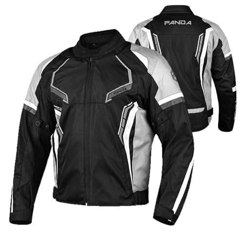 Image of Motorcycle Jacket for Men & Women All Season Hi Viz Armored Safe Riding Enduro Dual Sport Motorbike Adventure Touring Jacket