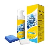Nettoyage efficace de la texture : ce nettoyant intérieur de voiture utilise une mousse semblable à de la mousse pour atteindre en profondeur les crevasses de texture, soulevant efficacement la saleté tout en préservant l'éclat de la peinture, ce qui le rend idéal pour maintenir un intérieur de voiture impeccable lors de voyages en famille ou d'une utilisation routinière