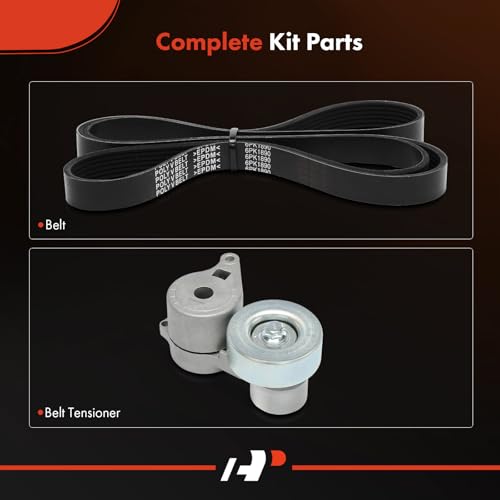 Kit courroie serpentine A-Premium pour Mitsubishi Outlander Eclipse Galant 2.4L