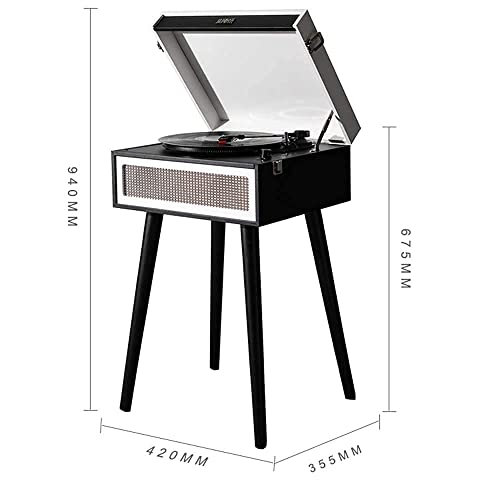 TAISK Tourne-Disque rétro à Trois Vitesses avec Haut-parleurs stéréo intégrés, Prend en Charge la Sortie USB/RCA/H Vie… - Les Beatles, Paul McCartney, John Lennon, RIngo Starr, George Harrison TAISK Tourne-Disque rétro à Trois Vitesses avec Haut-parleurs stéréo intégrés, Prend en Charge la Sortie USB/RCA/H Vie… – Image 8