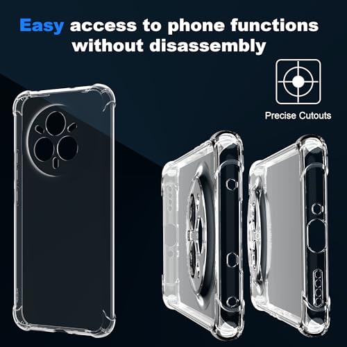 Image of Compatible for [ Realme P3 Pro 5G ] Bumper Back Case Cover for [ Realme P3 Pro 5G ] - Transparent